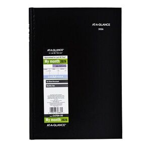 2026 At-A-Glance DayMinder G470H Monthly Planner, Hardcover, 8 x 11-3/4"